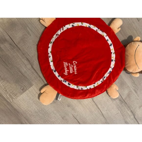 Curious George Curious Little Monkey Play mat Pad Kids Preferred Red 24 in - Picture 5 of 6